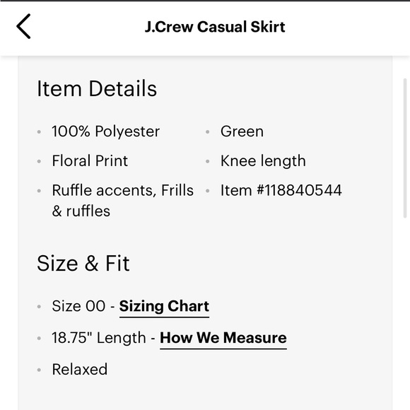 J. Crew Floral Scuba Skirt - Picture 3 of 3